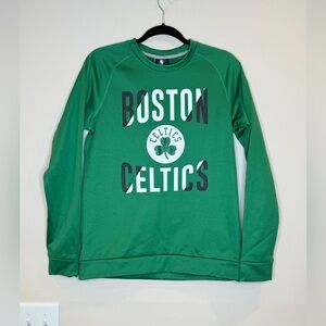🔥Boston Celtics Green Sweatshirt Big Boy Sz L NWOT🔥